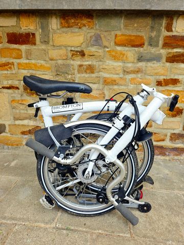 Used Brompton M6R 2019 2019 Urban, White — image 5 of 31