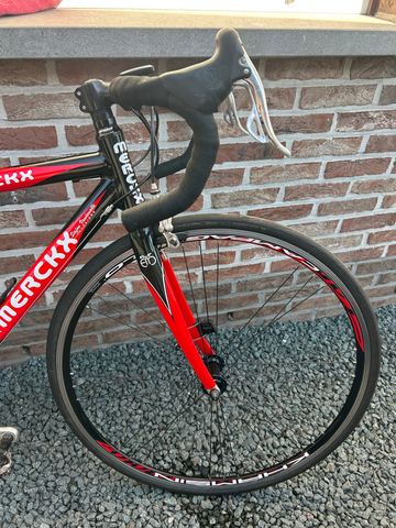 Used Eddy Merckx Eeklo Campagnolo Athena 2014 Road & Gravel, Red — image 4 of 5