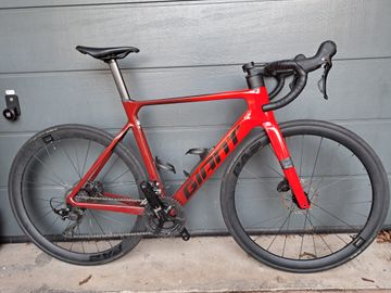 Used Giant Propel Advanced 2 2024 2024 Road & Gravel, Red — image 1 of 6