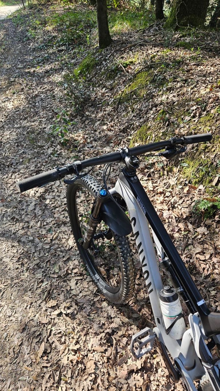 Used Canyon Neuron CF 8 2023 2023 Mountainbike, Light Gray — image 9 of 10