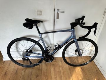 Gebrauchtes Giant Defy Advanced 1 2025 2025 Road & Gravel, Blau — Bild 9 von 11
