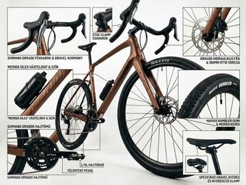 Brugt Merida SILEX 4000 2024 2024 Road & Gravel — billede 5 af 5