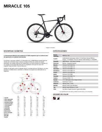 Gebrauchtes MMR Miracle Shimano 105 2020 Road & Gravel, Schwarz — Bild 3 von 18