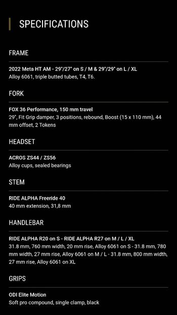 Tweedehands Commencal Meta Shimano SLX 2023 Mountainbike — afbeelding 31 van 36