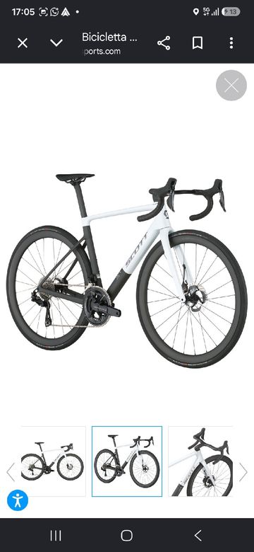 Used Scott Addict RC Pro 2026 2026 Road & Gravel, White — image 2 of 5