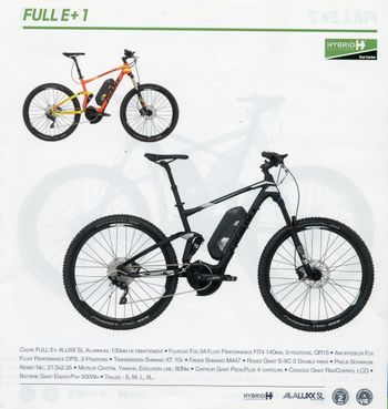 Gebrauchtes Giant Full-E+ 1 2017 2017 Mountainbike, Orange, 27.5 — Bild 3 von 8