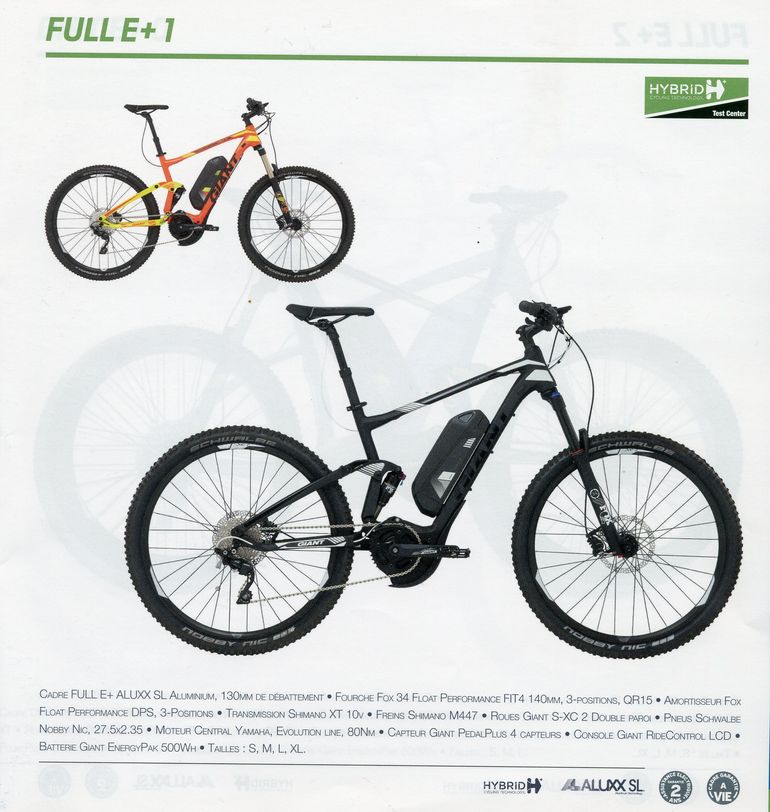 Gebrauchtes Giant Full-E+ 1 2017 2017 Mountainbike, Orange, 27.5 — Bild 3 von 8