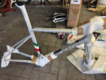 Colnago V3-rs Frameset 2023 Road & Gravel usato, Bianco — immagine 7 di 11