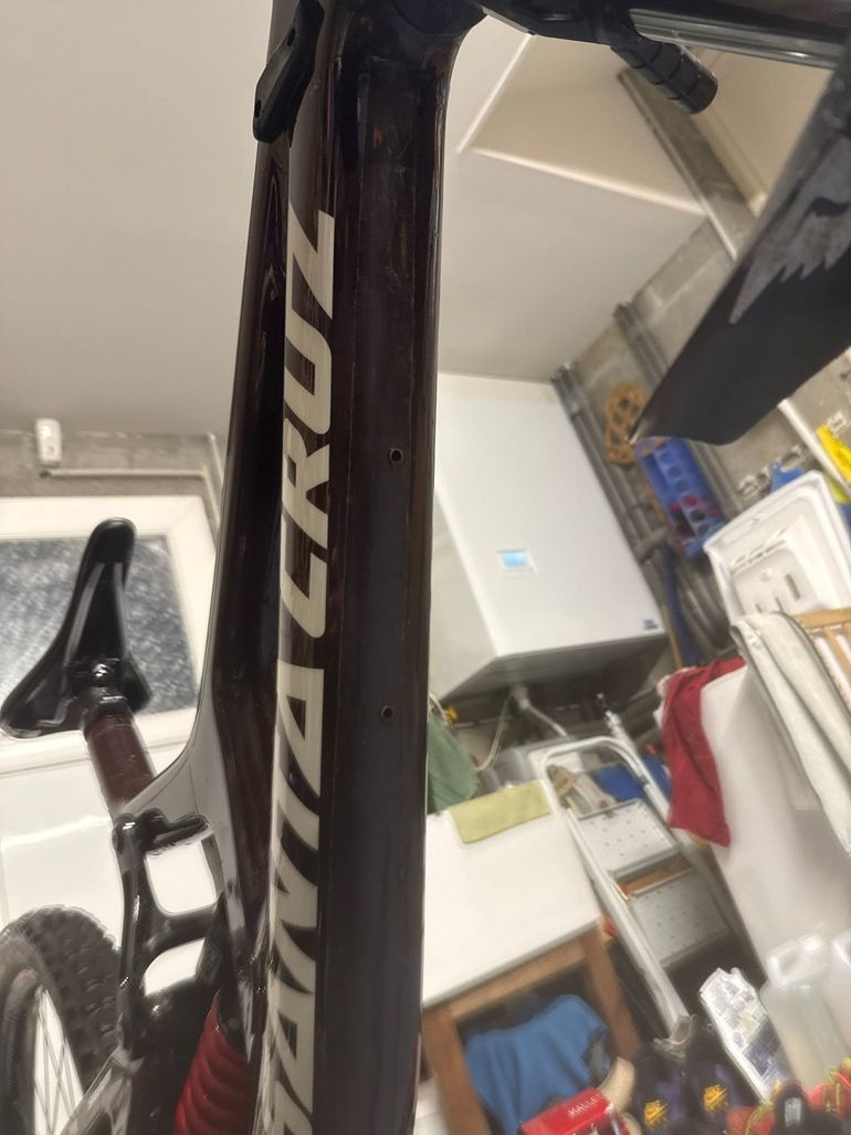 Brugt Santa Cruz V10 S MX / Carbon CC 2023 Frameset 2023 Mountainbike — billede 11 af 15