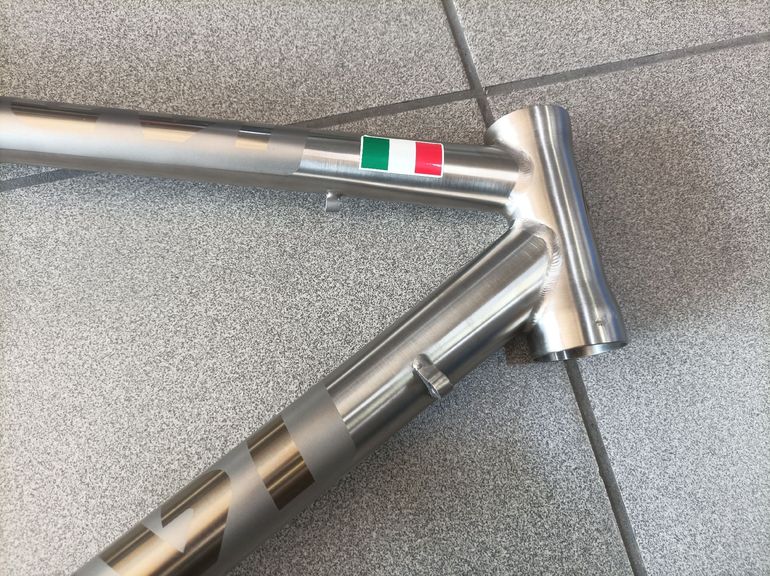 Used Nevi Custom Frameset 2014 Road & Gravel, Light Gray — image 2 of 6