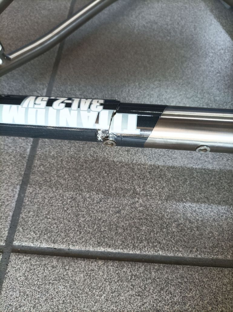 Used Nevi Custom Frameset 2014 Road & Gravel, Light Gray — image 6 of 6