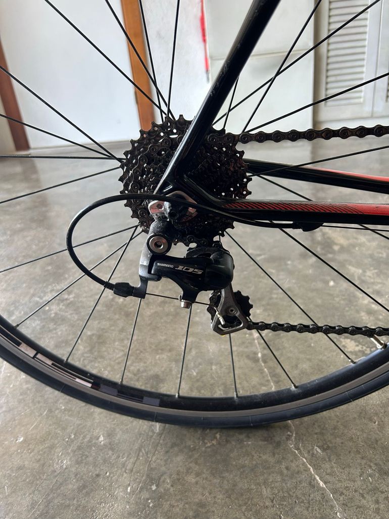 Scott Cr1 Shimano 105 2014 Road & Gravel usato, Nero — immagine 2 di 3