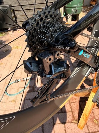 Used Factor SLiCK Shimano Dura Ace Di2 2018 Road & Gravel, Blue — image 6 of 7