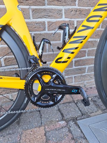 Canyon Aeroad Shimano Ultegra Di2 2023 Road & Gravel usato, Arancione — immagine 6 di 8