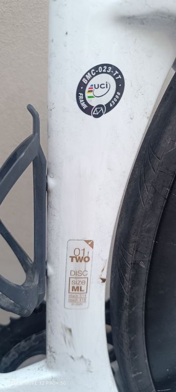 Used BMC Timemachine 01 DISC TWO 2023 2023 Road & Gravel, White — image 6 of 6