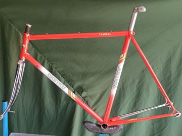Used Clamas Custom Frameset 1975 Road & Gravel, Red — image 2 of 23