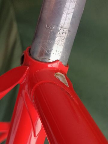 Used Clamas Custom Frameset 1975 Road & Gravel, Red — image 22 of 23