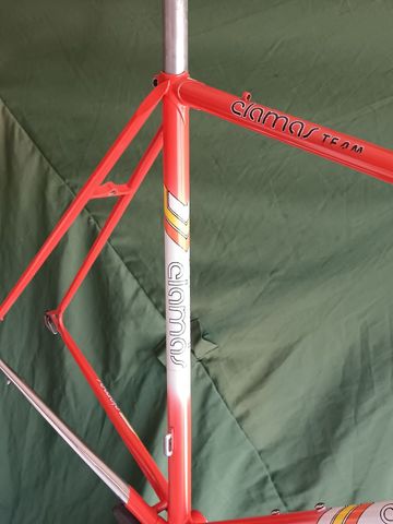 Used Clamas Custom Frameset 1975 Road & Gravel, Red — image 4 of 23