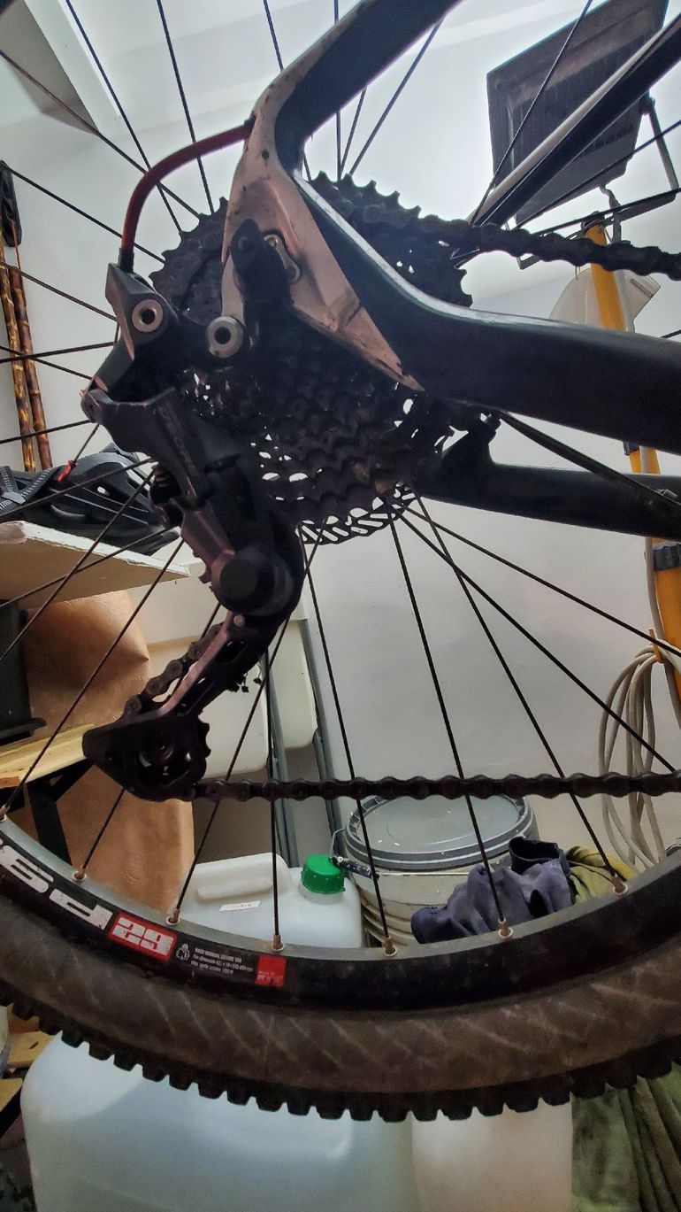 Gebrauchtes Olmo Competition Shimano Deore 2014 Mountainbike, Schwarz — Bild 5 von 6