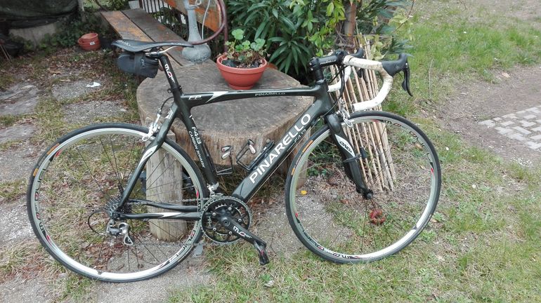 Brugt Pinarello Fp quattro easy-fit Campagnolo Chorus 2009 Road & Gravel — billede 4 af 5