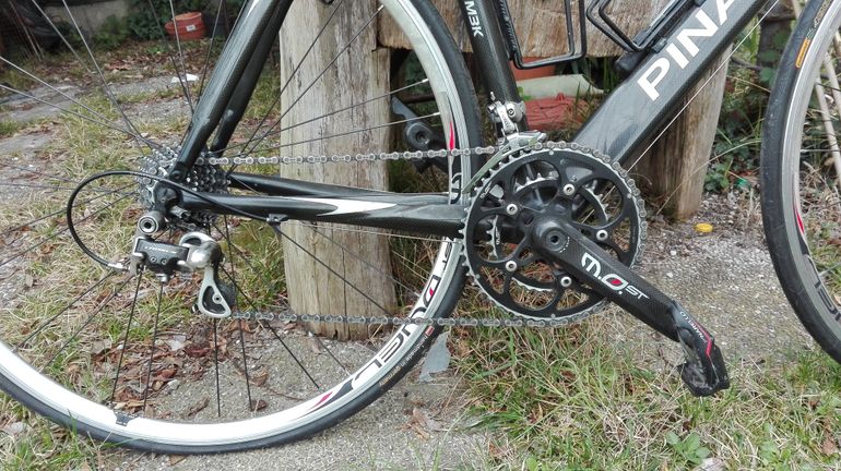 Brugt Pinarello Fp quattro easy-fit Campagnolo Chorus 2009 Road & Gravel — billede 3 af 5