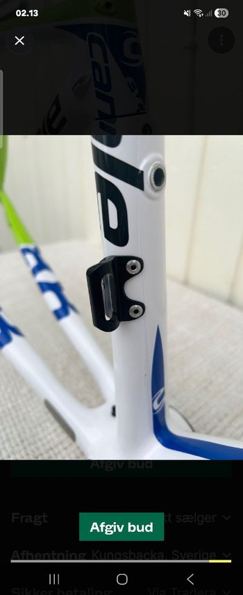 Gebrauchtes Cannondale SuperSix EVO Frameset 2015 Road & Gravel, Weiß — Bild 6 von 8