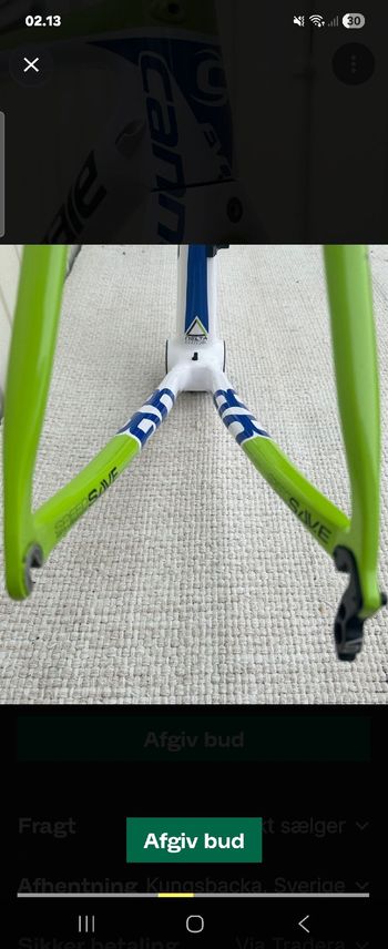 Gebrauchtes Cannondale SuperSix EVO Frameset 2015 Road & Gravel, Weiß — Bild 3 von 8