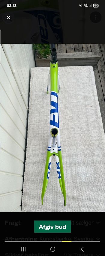 Gebrauchtes Cannondale SuperSix EVO Frameset 2015 Road & Gravel, Weiß — Bild 4 von 8