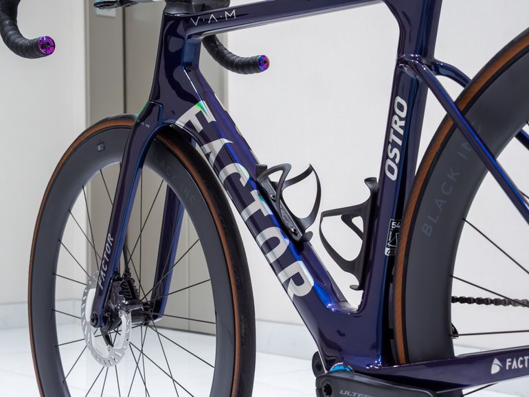 Used Factor Ostro Vam 2023 Road & Gravel, Blue — image 17 of 40