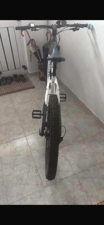 Haibike FullNine 8 2021 2021 Mountainbike usato, Bianco — immagine 5 di 6