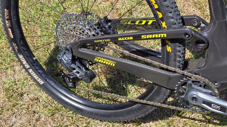 Brugt Scott spark Custom SRAM GX Eagle AXS 2024 Mountainbike — billede 3 af 8