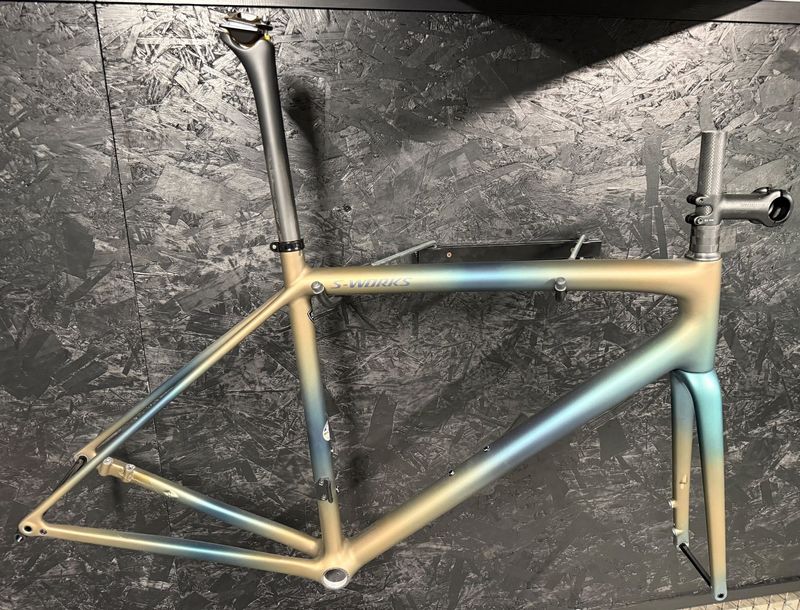 Specialized S-Works Aethos Frameset 2025 Frameset 2025 Road & Gravel de segunda mano, Verde — imagen 3 de 3
