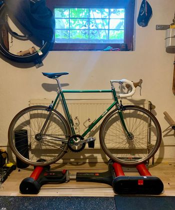 Used Cinelli Supercorsa Single Speed / Fixed Gear 2023 Road & Gravel, Green — image 2 of 9