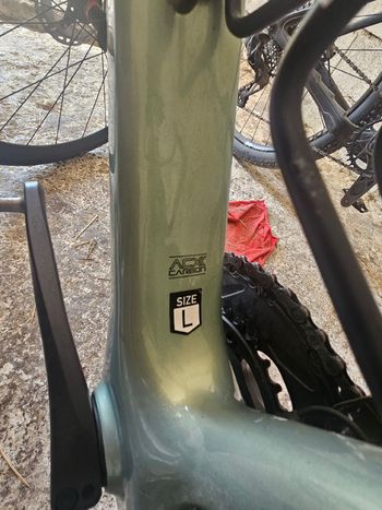 Used Polygon Strattos S8X 2025 2025 Road & Gravel, Green — image 2 of 4