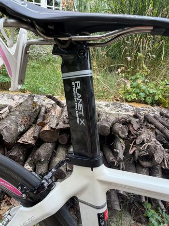 Used Planet X Stealth Campagnolo Super Record 2014 Road & Gravel, White — image 7 of 13