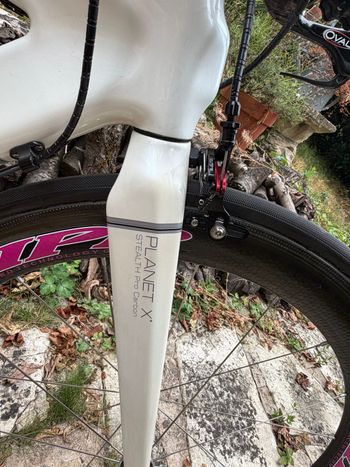 Used Planet X Stealth Campagnolo Super Record 2014 Road & Gravel, White — image 4 of 13