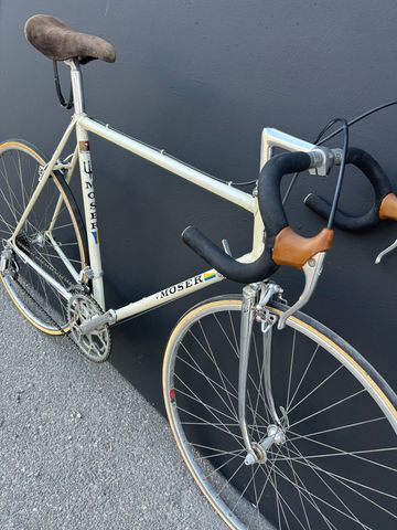 Used Moser cicli Columbus 1985 Road & Gravel, White — image 8 of 11