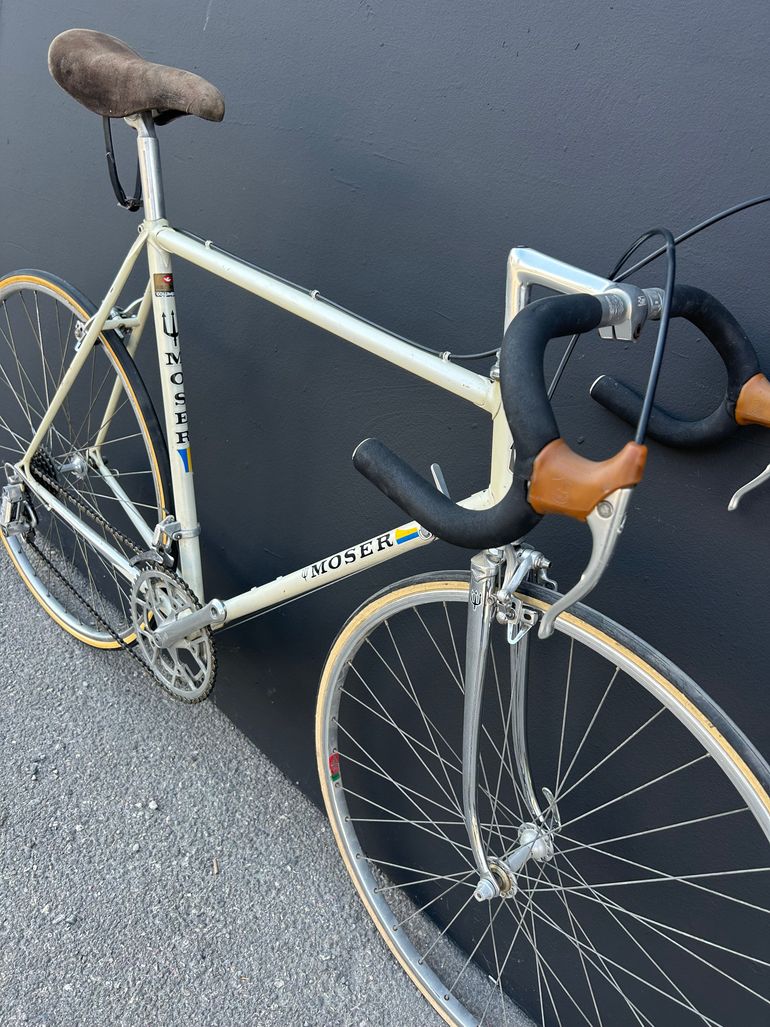 Gebrauchtes Moser cicli Columbus 1985 Road & Gravel, Weiß — Bild 8 von 11