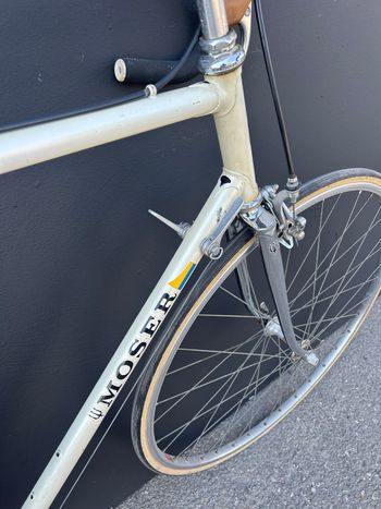 Gebrauchtes Moser cicli Columbus 1985 Road & Gravel, Weiß — Bild 7 von 11