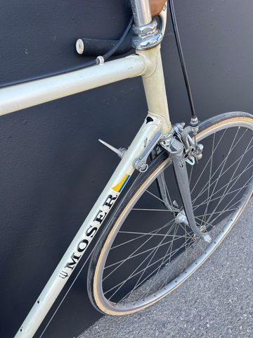 Used Moser cicli Columbus 1985 Road & Gravel, White — image 7 of 11