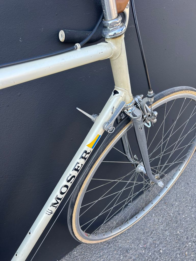 Gebrauchtes Moser cicli Columbus 1985 Road & Gravel, Weiß — Bild 7 von 11