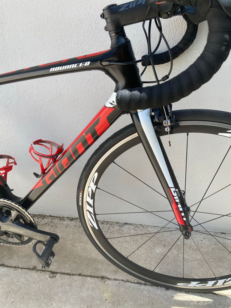 Gebrauchtes Giant TCR Advanced 2 2016 Frameset 2016 Road & Gravel, Rot — Bild 4 von 22