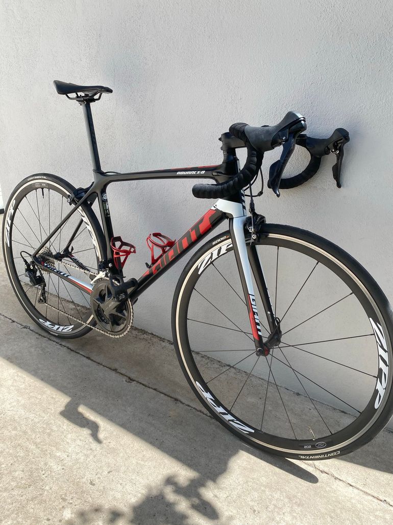 Gebrauchtes Giant TCR Advanced 2 2016 Frameset 2016 Road & Gravel, Rot — Bild 2 von 22