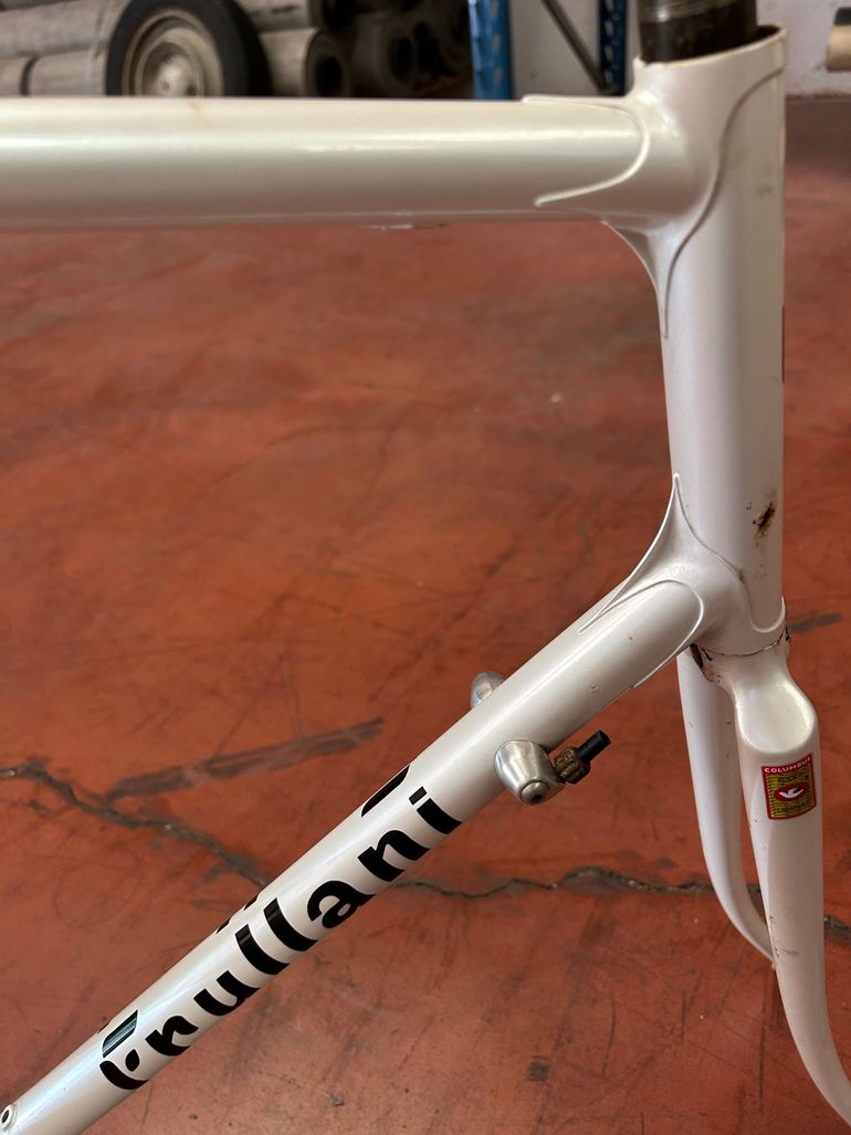 FRULLANI Columbus Slx Frameset 1989 Road & Gravel usato, Bianco — immagine 10 di 10