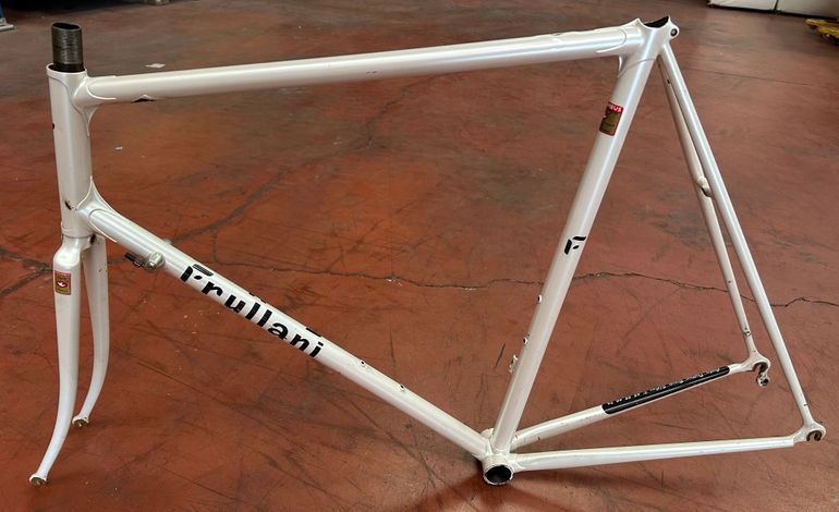 FRULLANI Columbus Slx Frameset 1989 Road & Gravel usato, Bianco — immagine 4 di 10