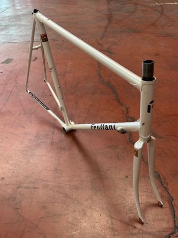 FRULLANI Columbus Slx Frameset 1989 Road & Gravel usato, Bianco — immagine 5 di 10