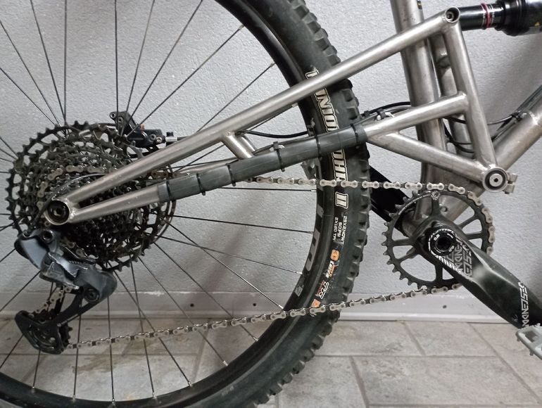 Used Marino Custom SRAM GX Eagle 2024 Mountainbike, Light Gray — image 4 of 7