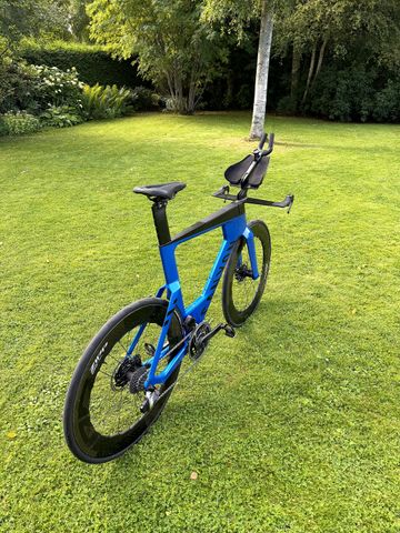 Gebrauchtes Canyon Speedmax CFR Disc eTap 2023 2023 Road & Gravel, Blau — Bild 2 von 5