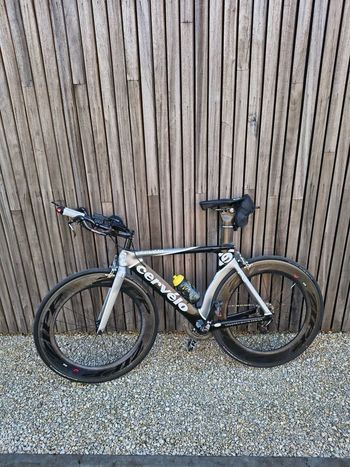 Used Cervélo P3 Carbon - Sram Red - Zipp 808 Carbon Wheels 2010 Road & Gravel