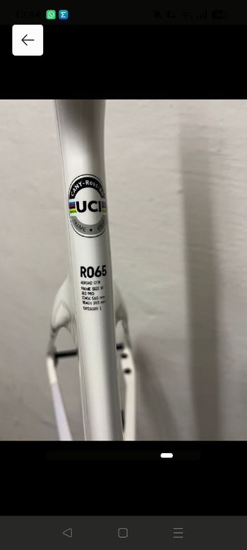 Canyon Aeroad CFR MVDP 2023 Frameset 2023 Road & Gravel d'occasion — image 4 sur 10
